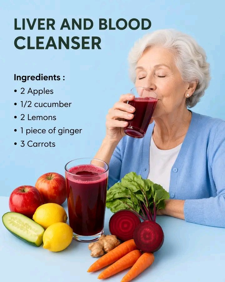 Liver And Blood Cleanser Juice Natural Detox Drink
