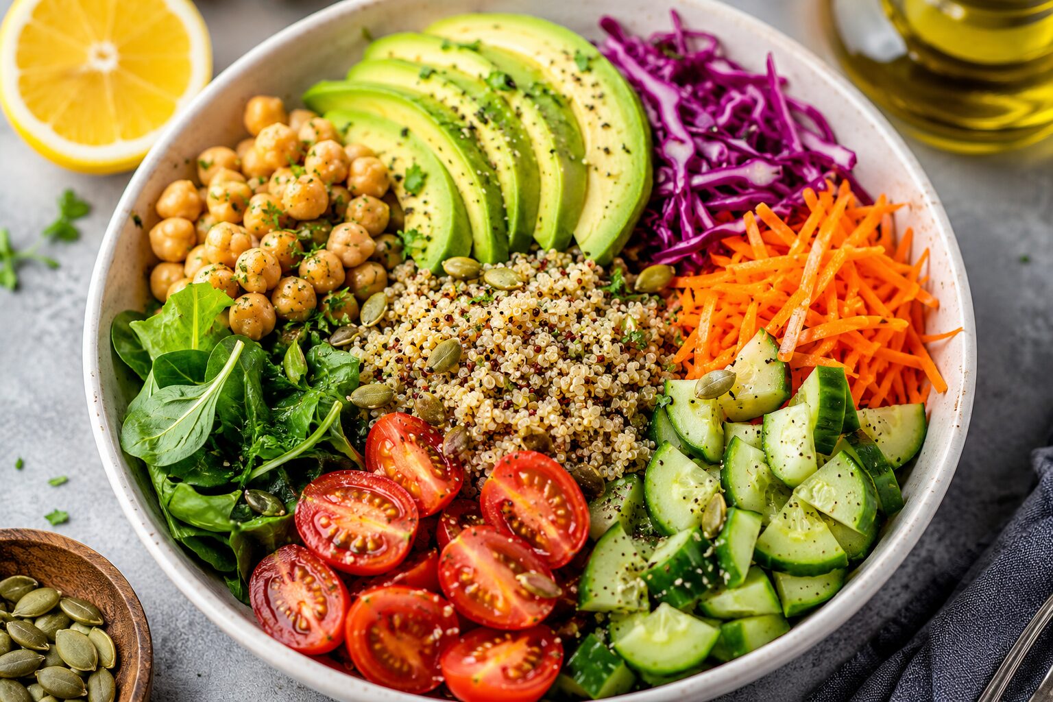 Healthy-Avocado-Quinoa-Bowl